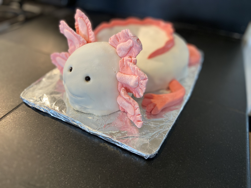 Axolotl Cake